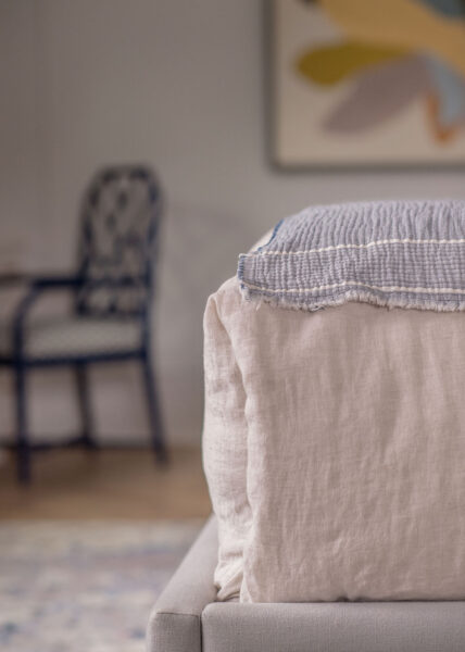 Edge of bedding