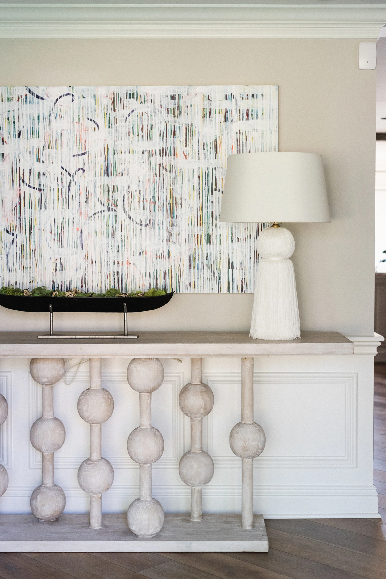 Abstract console table