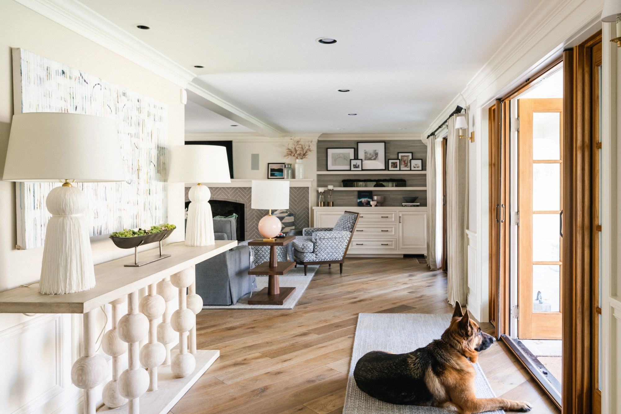 Entrance into living room