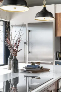 Thermador luxury fridge in the Ferguson Showroom near Cleveland Ohio