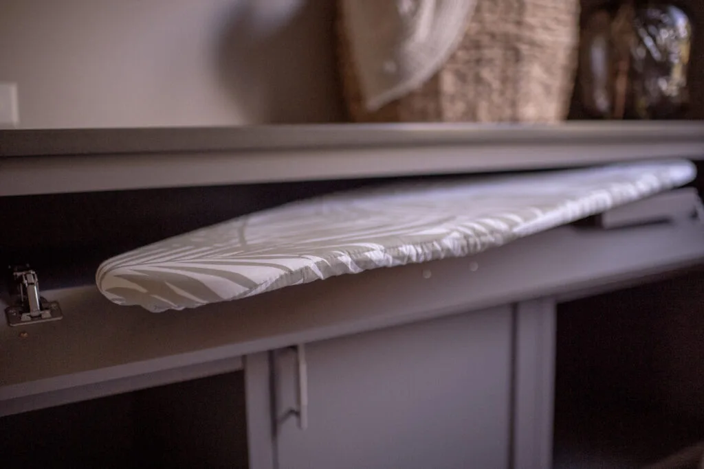 ironing board custom cabinets